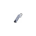 Adapter USB-C 5in1  PD  HDMI  USB 3.1  USB 2.0  LAN