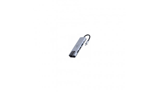 USB-C adapter 5in1 PD HDMI USB 3.1 USB 2.0 LAN
