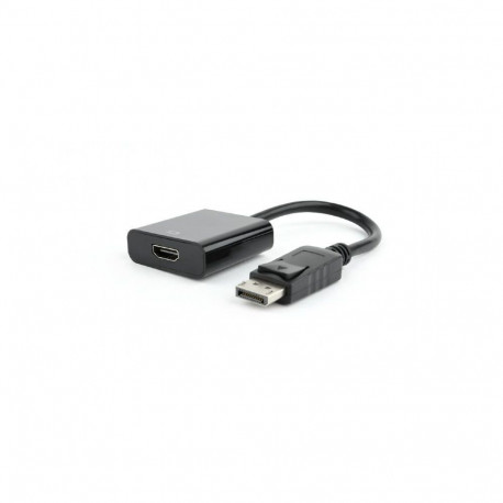 Gembird Displayport male to HDMI female adapter  10cm  black  blister