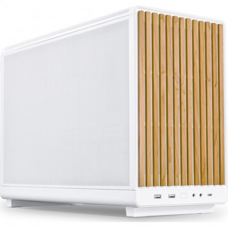 Lian Li DAN Cases A3-mATX Wood Edition PC-Gehause  Micro-ATX - Buche  weis