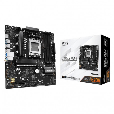 ASRock A620AM Pro-A              AM5 mATX HDMI/DP       DDR5 retail