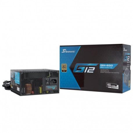 Power SupplySEASONICG12 GM850 WattsEfficiency 80 PLUS GOLDMTBF 100000 hoursG12GM-850