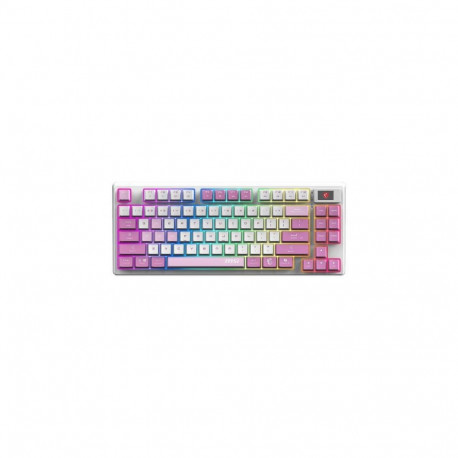MSI FORGE GK600 TKL WIRELESS VIOLET  Gaming keyboard  Wireless  US  2.4 GHz Wireless  Bluetooth  USB