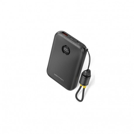 Vention 10000mAh 2 x USB-C 1x USB-A z wyswietlaczem 22.5W czarny
