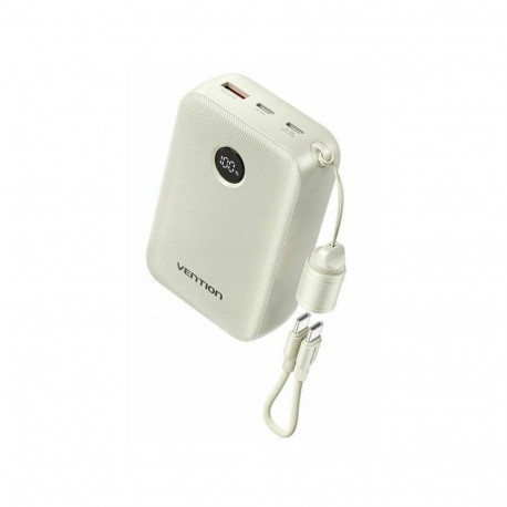 Vention akupank 20000mAh 2x USB-C 1x USB-A 22.5W ekraaniga, beež