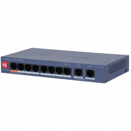 SwitchDAHUADH-CS4010-8ET2GT-60Switch layer L28xRJ-45 portsRJ-45 Ports Type Fast Ethernet (10/100)2xG