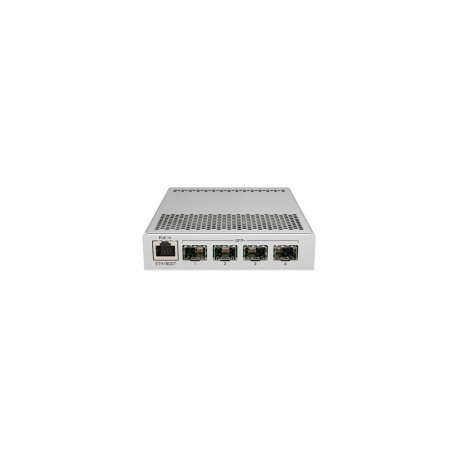 MikroTik lüliti CRS305-1G-4S+IN haldatav laual seisev PoE 802.3af ja PoE+ 802.3at 1x1Gbps (RJ-45) po