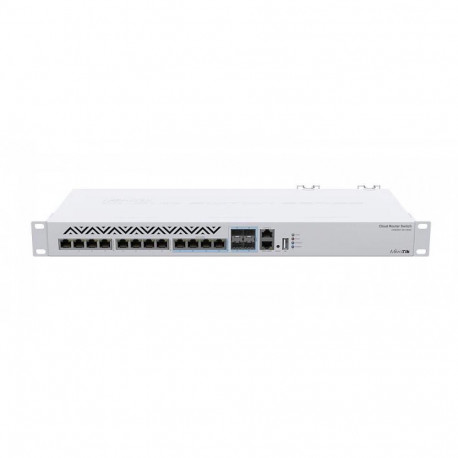 MikroTik Cloud Router Switch 312-4C+8XG-RM with RouterOS L5  1U rackmount Enclosure 2000001081204