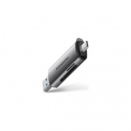 AXAGON CRE-SAC External USB 3.2 Gen1 Type-C+Type-A 2-slot SD/microSD