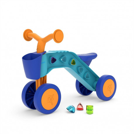 Chillafish Itsibitsi četrritenis pašiem mazākajiem ar grozu  zils/oranžs  no 1 līdz 3 gadiem CPIB02L