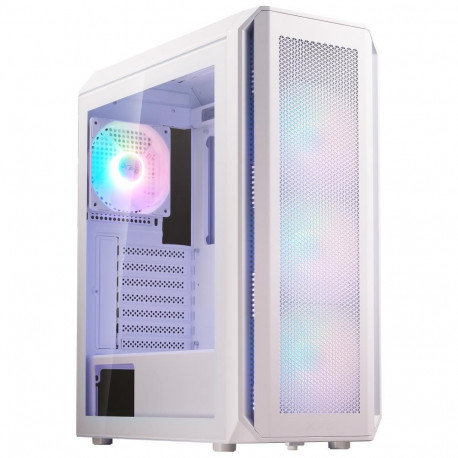ADATA miditornikorpus VALORAIRPLUSMTA-WHCWW läbipaistev paneel ATX MicroATX MiniITX, valge