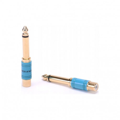 Vention adapter VDD-C03 RCA-emane 6.5mm isane jack, sinine