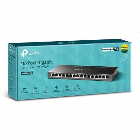TP-Link SG116E Switch 16xGbE