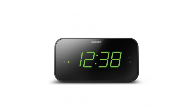 Philips raadio-äratuskell TAR3306/12, must