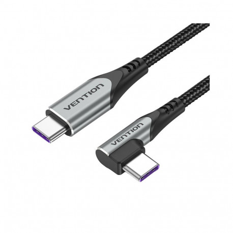 Vention USB-C–USB-C nurkkaabel 5A 6922794752535, hall