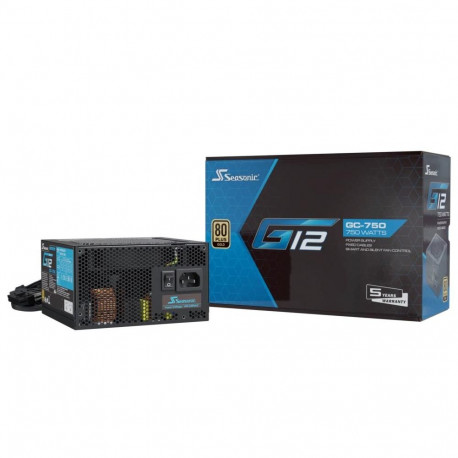 Seasonic G12 GC 80 PLUS Gold Netzteil - 750 Watt  schwarz