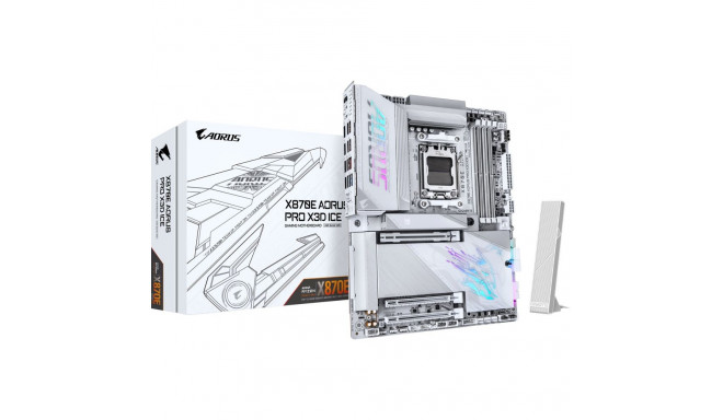 Gigabyte emaplaat X870E AORUS PRO X3D ICE