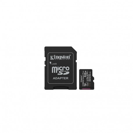 Kingston Technology microSDXC kaart Canvas Select Plus Gen3 512GB 150MB/s A1 adapteriga