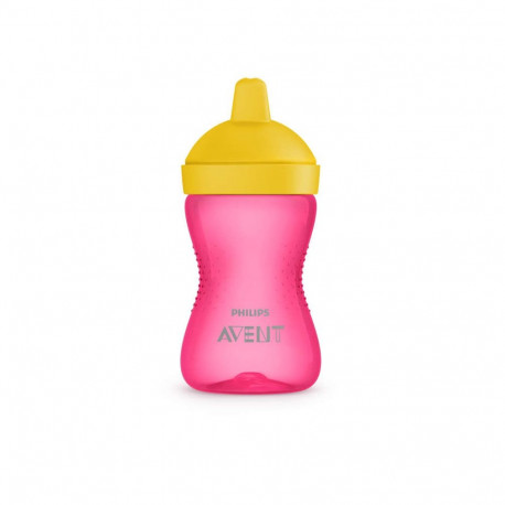 Philips Avent õppetass SCF804/04 300ml 18M+ kõva otsikuga, roosa