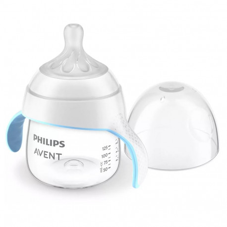 Philips Avent Natural Response mācību krūzīte 150 ml  vidējas plūsmas knupītis 6m+ SCF263/61