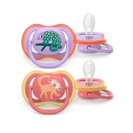 Philips Avent lutid Ultra Air Deco 18M+ 2tk, tüdrukutele