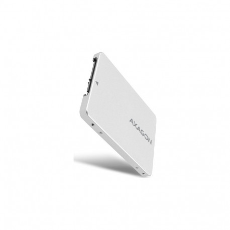 AXAGON RSS-M2SD SATA - M.2 SSD SATA  up to 80mm SSD  ALU body