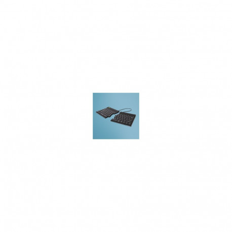 R-Go Tastatur Split Break US-Layout Bluetooth       schwarz