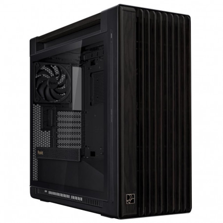 ASUS midi-tornikorpus ProArt PA602 Wood Edition karastatud klaaspaneel, toetab E-ATX, ATX, Micro-ATX