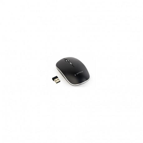 Gembird Silent Wireless Optical Mouse MUSW-4BS-01 USB  Black 8716309117425