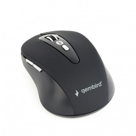 Gembird hiir MUSWB-6B-01 6-nupuline bluetooth optiline 1600DPI, must