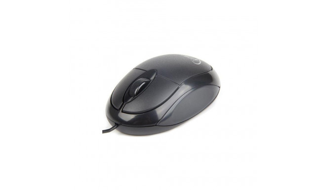 Gembird optiline hiir 1000DPI USB, must