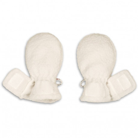 Jaunums! Lodger Mittens Teddy bērnu cimdiņi  Cloud Dancer  0-12m MTT 101_0-12