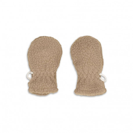 Jaunums! Lodger Mittens Teddy bērnu cimdiņi  Beige  0-12m MTT 630_0-12
