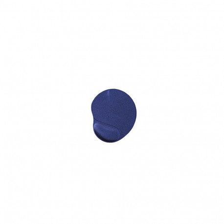 Gembird MP-GEL-B Gel mouse pad with wrist support  blue Blue  Gel mouse pad