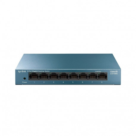 TP-LINK LS108G Unmanaged Gigabit Ethernet (10/100/1000) Blue