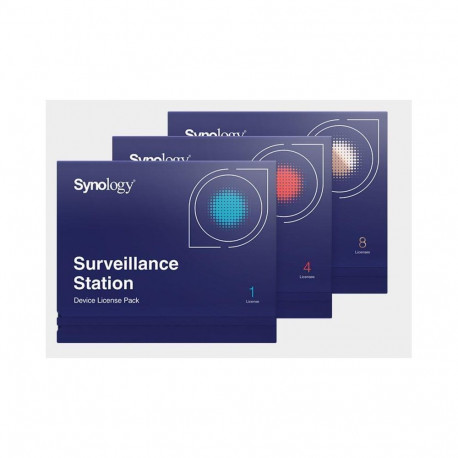 SOFTWARE LIC /SURVEILLANCE/STATION PACK4 DEVICE SYNOLOGY