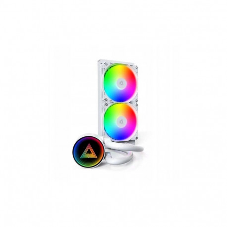 Montech protsessori jahuti LIGHTFLOW 240 ARGB mitme sokliga, valge