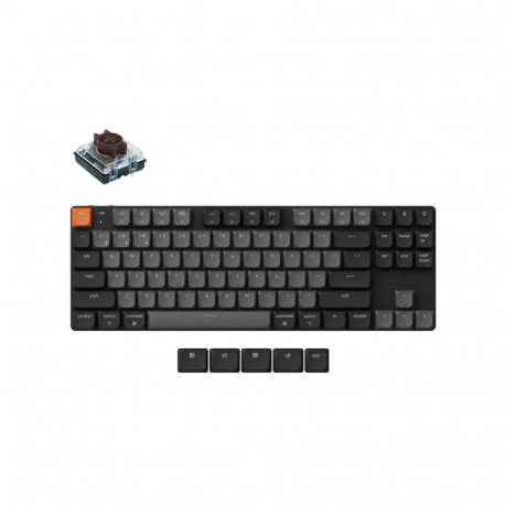 KEYCHRON klaviatuur K1 K1X-A3 juhtmevaba, must