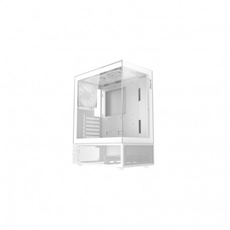 ADATA midi-tornikorpus INVADERXMINIMT-WHCWW läbipaistva paneeliga ATX MicroATX MiniITX, valge