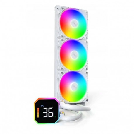 Montech protsessori jahuti Hyperflow Digital 360 mitme sokliga, valge