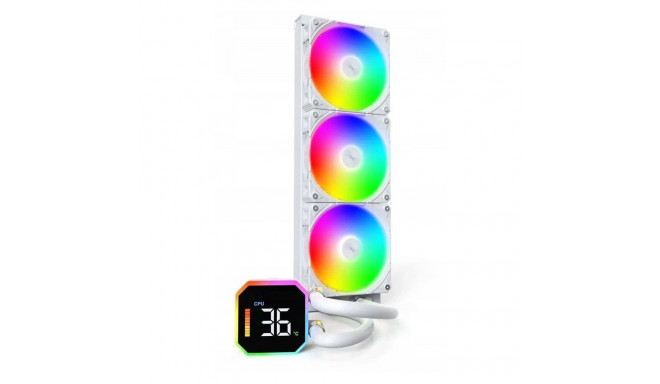 Montech protsessori jahuti Hyperflow Digital 360 mitme sokliga, valge