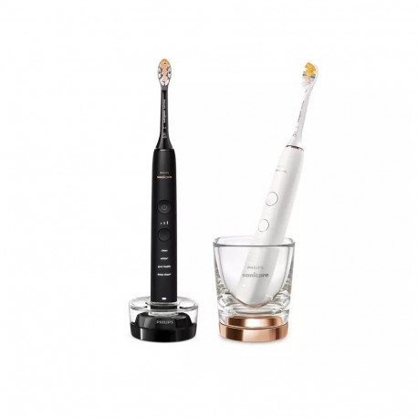 Philips Sonic toothbrush Sonicare DiamondClean 9000 2pcs. Black  White
