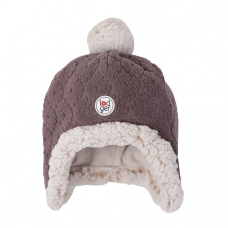 Lodger müts HT 330_6-12 6-12m Hatter Folklore fliis, lilla