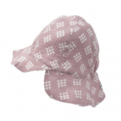 Lodger beebimüts HT 107_3-6 Hatter Tribe Muslin, puuvillane musliin, 3-6 mēn., roosa