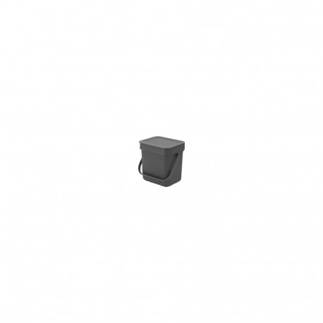 Brabantia prügikast Sort & Go 3l, hall