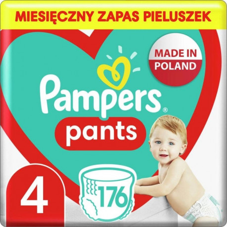 Pampers püksmähkmed 4 poiss/tüdruk 176tk