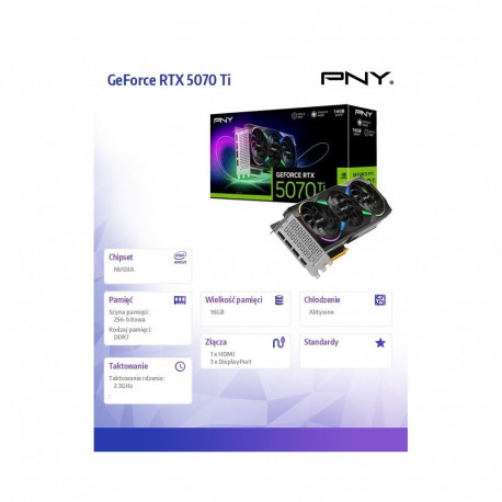 GeForce graafikakaart RTX5070Ti OC 3F ARGB 16GB 256-bit 896G/s