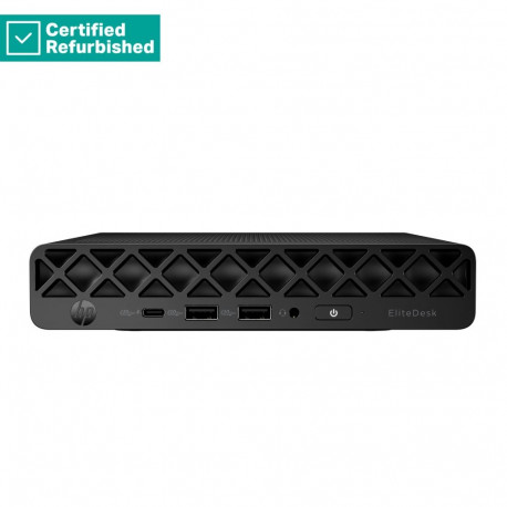 RENEW SILVER HP EliteDesk 8 G1i Mini - Ultra 7-265T, 16GB, 512GB SSD, USB Mouse, Win 11 Pro, 1 years