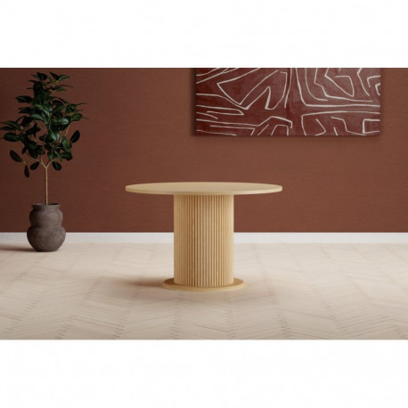 Söögilaud REKO Ø120 cm, looduslik