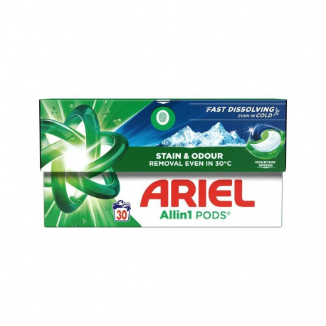 LAUNDRY PODS ARIEL MOUNT SPRING 30GAB